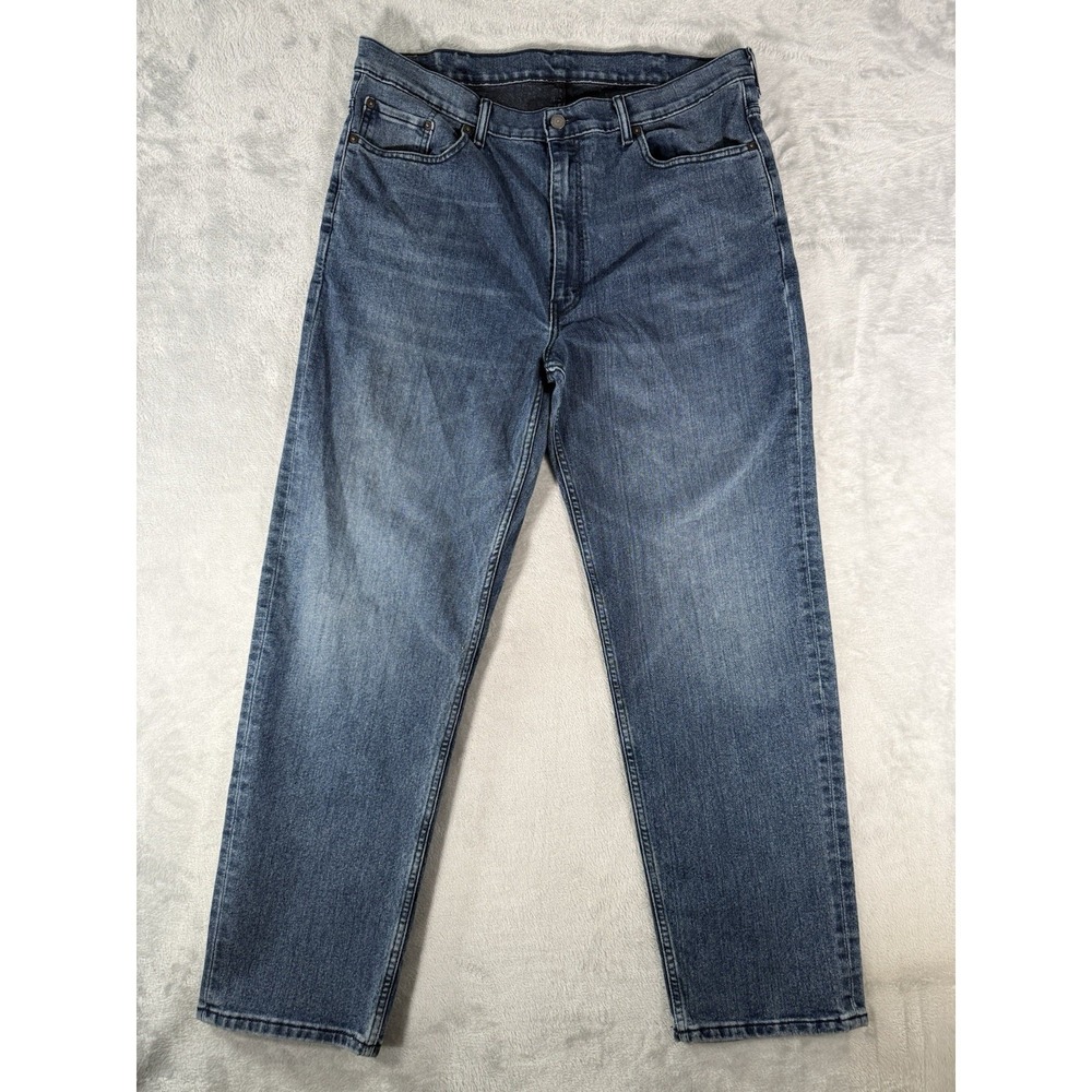 Levis 550 Jeans Mens 40x32 Blue‎ Denim Relaxed Fit Straight Leg